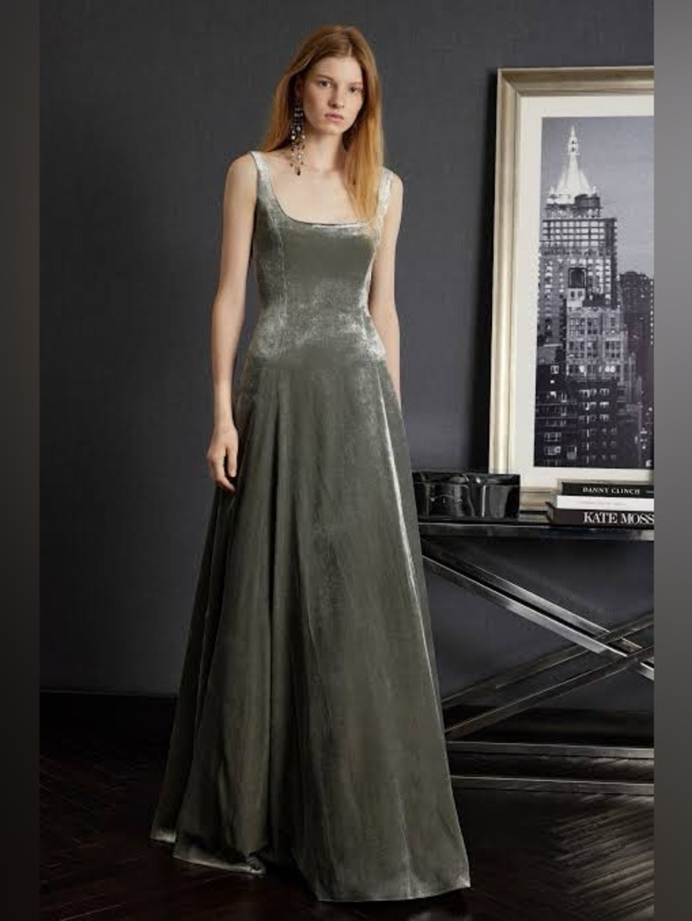 Ralph Lauren Collection Velvet Ball Gown Purple Label